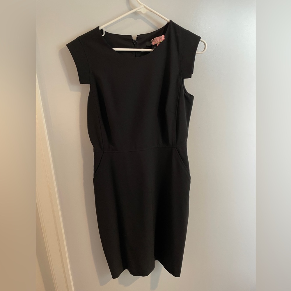 Jcrew black dress size 6